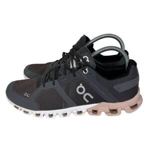 On Running Cloudflow‎ 2.0 Rock Grey Rose Shoes Womens Size 9 Sneakers NO INSOLE!